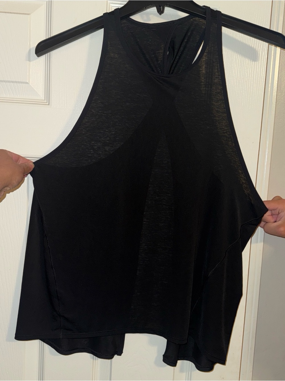 lululemon athletica Black Lightweight Racerback Tank